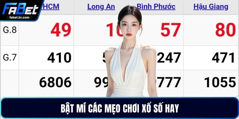 Bật mí các mẹo chơi xổ số hay